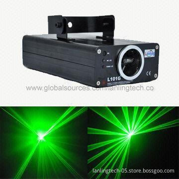 30mW Green DJ Party Laser Light, Sound Active Play Mode